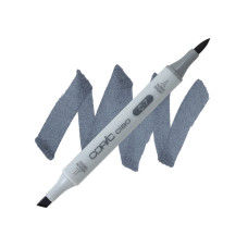 COPIC CIAO PANTONE PENNARELLO SUPER BRUSH E MEDIUM BROAD C-7 COOL GRAY NO.7