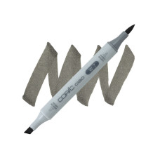 COPIC CIAO PANTONE PENNARELLO SUPER BRUSH E MEDIUM BROAD W-7 WARM GRAY NO.7