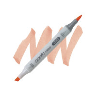 COPIC CIAO PANTONE PENNARELLO SUPER BRUSH E MEDIUM BROAD YR02 LIGHT ORANGE