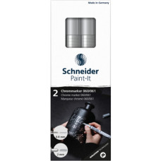 SCHNEIDER SET 2 CHROME MARKER 0,8-2,0MM PAINT-IT 060 SET 2 PENNARELLI