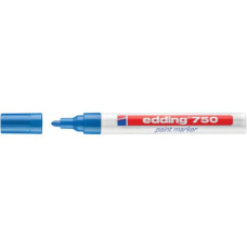 EDDING 750 PENNARELLO A VERNICE PUNTA TONDA 2/4MM BLU