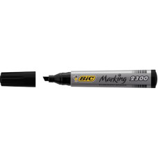 BIC PENNARELLO INDELEBILE 2300 PUNTA SCALPELLO NERO