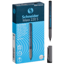 SCHNEIDER MAXX 220 S PENNARELLO INDELEBILE SUPERFINE CONF. 10 PZ. NERO