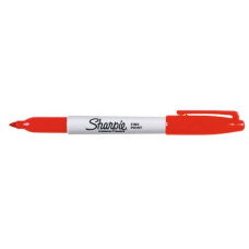 SHARPIE PENNARELLO INDELEBILE FINE ROSSO