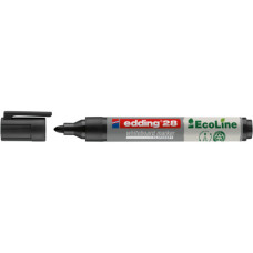 MARCATORE PER LAVAGNE BIANCHE EDDING 28 ECOLINE PUNTA TONDA - TRATTO 1,5-3MM NERO