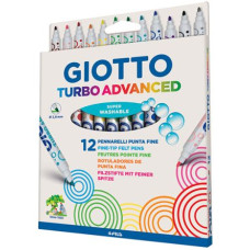 GIOTTO TURBO ADVANCED ASTUCCIO 12 PENNARELLI