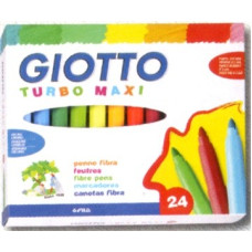 GIOTTO TURBO MAXI PENNARELLI PUNTA GROSSA 24 PZ