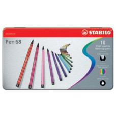 STABILO PEN 68 ASTUCCIO 10 PENNARELLI