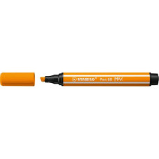 STABILO PEN 68 MAX PUNTA SCALPELLO CONF. 5 PENNARELLI  ARANCIONE 768/54