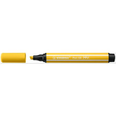 STABILO PEN 68 MAX PUNTA SCALPELLO CONF. 5 PENNARELLI GIALLO 768/44