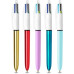 PENNA A SFERA A SCATTO BIC 4 COLOURS 1 MM - COLLECTION