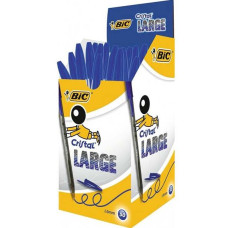 BIC CRISTAL LARGE BLU CONF.50 PENNE