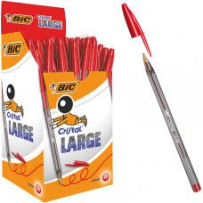 BIC CRISTAL LARGE ROSSO CONF.50 PENNE