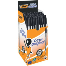 BIC CRISTAL PENNA A SFERA CONF.50 PEZZI NERO