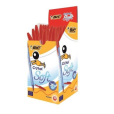 BIC CRISTAL SOFT ROSSO CONF.50 PENNE