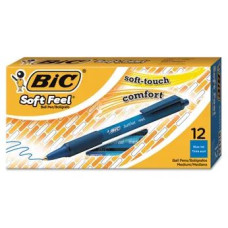 BIC SFERA SOFT FEEL CLIC GRIP CONF.12 PENNE BLU