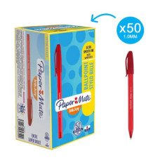 PAPERMATE INKJOY 100 CAP SFERA ROSSO CONF.50