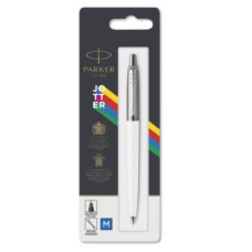 PARKER JOTTER PLASTIC PENNA A SFERA FUSTO BIANCO