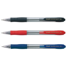 PILOT SUPER GRIP PENNA SFERA SCATTO PUNTA MEDIA BLU