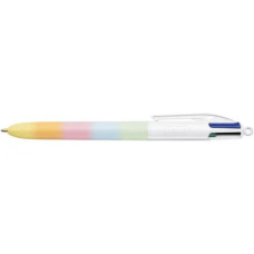 PENNA A SFERA A SCATTO BIC 4 COLOURS PASTEL GRADIENT