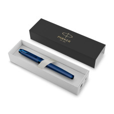 PARKER IM MONOCHROME BLU PENNA STILOGRAFICA PUNTA FINE