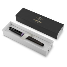 PARKER IM VIBRANT RING PURPLE PENNA ROLLER PUNTA FINE