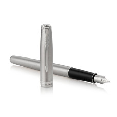 PARKER SONNET STAINLESS S. CT PENNA STILOGRAFICA PUNTA FINE