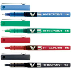 PILOT HI/TECPOINT V5 PENNA ROLLER 0.5 NERO