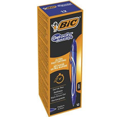 BIC GEL-OCITY QUICK DRY CONF.12 PENNE BLU