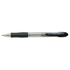 PILOT SUPER GRIP PENNA SFERA SCATTO PUNTA FINE NERO