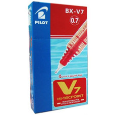 PILOT HI/TECPOINT V7 ROLLER CONF.12 PEZZI ROSSO