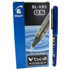 PILOT VBALL PENNA ROLLER 0,5MM FINE BLU CONF.12 PENNE