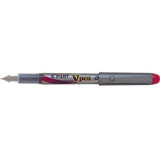 PILOT STILO VPEN SILVER PENNA STILOGRAFICA USA E GETTA ROSSA CONF. 12 PENNE