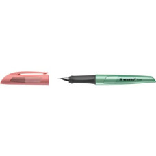 STABILO FLOW COSMETIC PENNA STILOGRAFICA 0,5 MM ROSA-VERDE METALLIZZATO