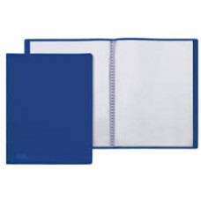 FAVORIT PORTALISTINI 40 FG LISCI A4 BLU
