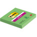 POST-IT® SUPER STICKY 76X76 MM - VERDE - CONFEZIONE 6 BLOCCHETTI DA 90 FOGLI