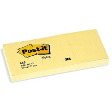 3M 653 POST-IT GIALLO 38X51