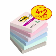 3M POST-IT SUPER STICKY SOULFUL 76X76 CONFEZIONE 6 BLOCCHETTI