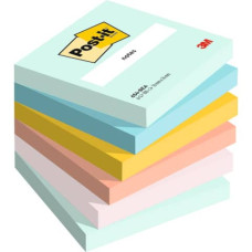 FOGLIETTI RIPOSIZIONABILI POST-IT® BEACHSIDE 76X76 MM CONF. 6 BLOCCHETTI DA 100 FOGLI