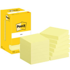 GIALLO POST-IT® CANARY 76X76 MM 12 BLOCCHETTI DA 100 FOGLI