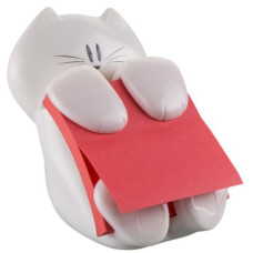 POST-IT 3M DISPENSER Z-NOTES GATTO CON Z-NOTES SUPER STICKY