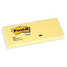 POST IT CLASSIC 38X51 100 FG CONF 12 PZ. GIALLO CANARY