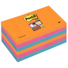 POST-IT SUPER STICKY BANGKOK 76X127 90FG CONF.6