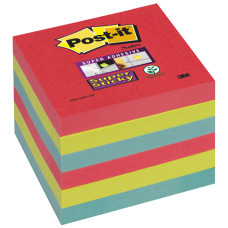 POST-IT SUPER STICKY BORA BORA 76X76 (CLASSICO) 90 FG CONF.6