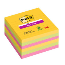 POST-IT SUPER STICKY CARNIVAL 101*101 CF.6 BLOCCHETTI