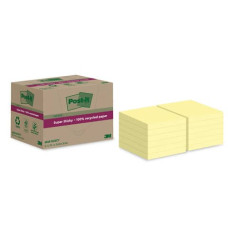 POST-IT SUPER STICKY CARTA RICICLATA AL 100% 76X76 MM