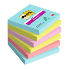 POST-IT SUPER STICKY MIAMI  76*76 CF.6 BLOCCHETTI