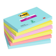 POST-IT SUPER STICKY MIAMI 76X127 CF.6 BLOCCHETTI