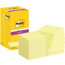 POST-IT® SUPER STICKY NOTES GIALLO CANARY 76X76 MM 12 BLOCCHETTI DA 90 FOGLI