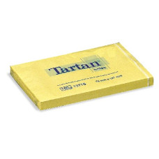 TARTAN POST IT 76X127 100 FG - CONF 12 - GIALLO CHIARO